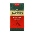 Produktbild: Jacobs Filterkaffee Meisterröstung, dunkle Röstung, Kaffee gemahlen, geröstet in Deutschland, ideal für Filterkaffeemaschine & French Press, Intensität 9/10, 500 g