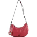 Produktbild: Gabs Leder Schultertasche Umhängetasche Maite Bull Back Crossbody Bag Euphoria rot - Koralle