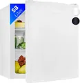 Produktbild: Bomann Mini Kühlschrank KB 7347 | 58L | Tischkühlschrank | leise 39 dB | Temperaturregelung | weiß, E (Spektrum A bis G)