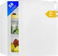 Produktbild: Mini Kühlschrank 58L weiß leise Getränkekühlschrank klein Glasablage