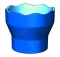 Produktbild: Faber-Castell Schulheft Clic & Go - Wasserbecher - blau