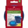 Produktbild: FABER-CASTELL Wasserbecher Clic&Go blau