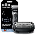 Produktbild: Braun Scherkopf 64B Ersatzscherteil, schwarz, für Braun Rasierer Series 6 der Serien 60, 61 und 62