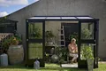 Produktbild: Juliana Gewächshäuser Veranda 4,4 m² Anthrazit 3mm Sicherheitsglas