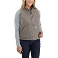 Produktbild: Carhartt - Sherpa Lined Mock Ärmellose Weste Taupe t.xs - 104224-032-XS