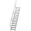 Produktbild: MUNK Aluminium-Treppe Stufen 45° 14 Stufen