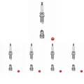 Produktbild: 5 x Zündkerze NGK für AUDI, SEAT, SKODA, VW A1, A3, A3 8P, A3
