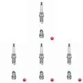 Produktbild: 4 x Zündkerze NGK für AUDI, SEAT, SKODA, VW A1, A3, A3 8P, A3