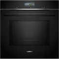 Produktbild: Siemens HM736GAB1 - iQ700 Backofen mit Mikrowelle mit 5 Jahre Garantie, Schwarz/Edelstahl, 4D Heissluft, Teleskopauszug, 60 x 60 cm