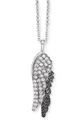 Produktbild: Engelsrufer Kette mit Anhänger Flügelduo, mit Zirkonia (synth)