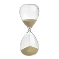 Produktbild: TFA Dostmann Sanduhr 15 Minuten, 18.6009.53.90, aus Glas, goldfarbenen Sand, Wohnaccessoire, Gold, (L) (B) 73 x (H) 190 mm
