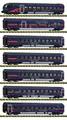 Produktbild: Fleischmann 6260065, 7tlg. Set Nightjetwagen, ÖBB, Neu & OVP, N