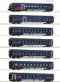 Produktbild: Fleischmann 6260065 N 7-tlg. Set: Nightjet der ÖBB | Ep.VI | Spur N | Neu/OVP