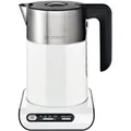 Produktbild: Bosch TWK8611P kabelloser Wasserkocher Styline 1,5L 2400 Watt Weiß Edelstahl