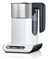 Produktbild: Bosch TWK8611P Wasserkocher 1,5 l 2400 W Anthrazit, Edelstahl, Weiß