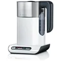 Produktbild: Bosch TWK8611P Elektrischer Wasserkocher 1,5Lt 2400 W Anthrazit/Edelstahl/Weiß