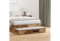 Produktbild: vidaXL Nachttisch 120 x 36,5 x 16,5 cm Bettschubladen Altes Holz 120x36,5x16,5 cm Holzwe