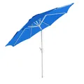 Produktbild: Sonnenschirm Asti, Gartenschirm, Ø 2,7m neigbar Polyester/Alu 5kg ~ blau