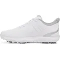 Produktbild: Under Armour Drive Fade Golf Cleats Sneaker für Herren, (101) Weiß/Weiß/Metallic-Silber, 44.5 EU