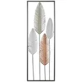 Produktbild: Beliani Wanddekoration, Silber, Metall, Mode, Rechteckig, 31x90x4 cm, Bilder und Zubehör, Wandbilder, Dekopaneele