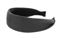 Produktbild: axy Breiter Haarreif aus geripptem Stoff Wunderschön Damen Stirnband Haarschmuck Haarreifen Hairband HR10B (Dunkelgrau, breit)