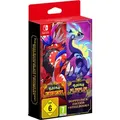 Produktbild: Nintendo Switch Pokémon Karmesin und Pokémon Purpur-Doppelpack-Edition + SteelBook