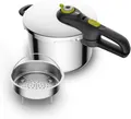Produktbild: Tefal P2530738 Secure 5 Neo Schnellkochtopf 22 cm, 6 L, inklusive Korbeinsatz