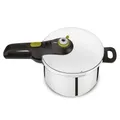 Produktbild: Tefal Secure 5Neo Schnellkochtopf inkl. Korbeinsatz silber/schwarz 22cm 6 Liter