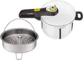 Produktbild: Tefal Secure 5 Neo Schnellkochtopf 6L Edelstahl 22cm Sicherheitssystem P2530738