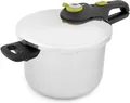 Produktbild: Tefal Secure 5 Schnellkochtopf P25307 | inklusive Dampfkorb mit Dreifuß | 6 L
