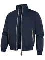 Produktbild: Indicode Herren Ivano Jacke mit Stehkragen und Reißverschluss | Übergangsjacke für Männer Navy, M