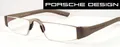 Produktbild: Porsche Design P 8801 F anthrazit grau Lesebrille +1,00 Halbbrille SONDEREDITION