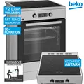 Produktbild: BEKO FSM69301SXT Freistehender Herd mit Induktionskochfeld 8 Heizarten 2ML