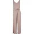 Produktbild: URBAN CLASSICS Jumpsuit Urban Classics Damen Ladies Long Sleevless Modal Jumpsuit (1-tlg) rosa 5XL (54/56)