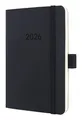 Produktbild: C2623 Sigel Wochenagenda Conceptum Liniert 2026 Schwarz A6 ~D~