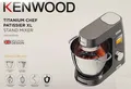Produktbild: Kenwood Teig-Knet-Küchenmaschine Titanium Chef Patissier XL KWL90.004SI