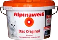 Produktbild: Alpinaweiß Das Original weiße Innenfarbe spritzfrei 1L