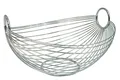 Produktbild: ZELLER Obstkorb, oval, Chrom