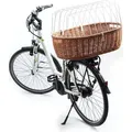 Produktbild: Aumüller Fahrrad-Tierkorb mit Halter, L: 68 cm - Gepäckträgermontage
