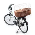 Produktbild: Aumüller Fahrrad-Tierkorb mit Halter, L: 68 cm - Gepäckträgermontage Hundekorb