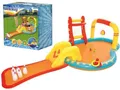 Produktbild: Bestway aufblasbarer Wasser-Spielplatz mit Rutsche und Bowling