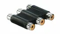 Produktbild: Cinch Buchsen auf 3x Cinchbuchsen Audio Video Adapter
