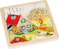 Produktbild: Schichtenpuzzle Jahreszeiten 54 Teile | goki | Deutsch | Spiel | Goki | 57684