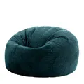 Produktbild: Icon Kingston Sitzsack Cord, Blaugrün, Sitzsack Erwachsene mit Füllung, Bean Bag, Cord Sessel, Lounge Sessel, Lounge Stuhl, Schlafzimmer, Wohnzimmer, Wohnzimmer Möbel
