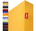 Produktbild: r-up Spannbettlaken Beste 90x200 bis 220x240cm erhältlich! 230 g/m², Baumwolle, Gummizug: fest eingenähtes dauerelastisches Rundumgummi, (1 Stück), (90x200-100x220, 15-35cm Matratzenhöhe, sonnengelb)