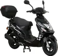 Produktbild: Alpha Motors Motorroller CityLeader, 50 ccm, 45 km/h, Euro 5, inkl. Topcase