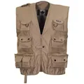 Produktbild: MFH Outdoor Weste schwere Ausführung khaki Gr.L