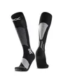 Produktbild: X-Socks Ski Discover OTC – Hochleistungs-Skisocken für Komfort & Unterstützung – O-Ring-Bandage für Stabilität – Ideal für Ski, Snowboard & Wintersport - Schwarz/Hellgrau, 35-38