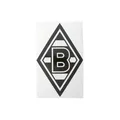 Produktbild: Borussia Mönchengladbach Aufkleber Raute schwarz klein