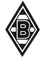Produktbild: AUFKLEBER STICKER „Raute”  schwarz VFL BORUSSIA MÖNCHENGLADBACH  NEU